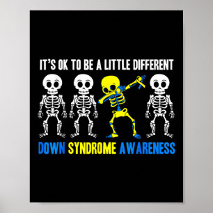 Little Different Down Syndrome Awareness March 21  Poster