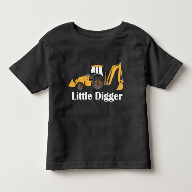 Little Digger - Toddler Fine Jersey T-Shirt Toddler T-Shirt (Front)