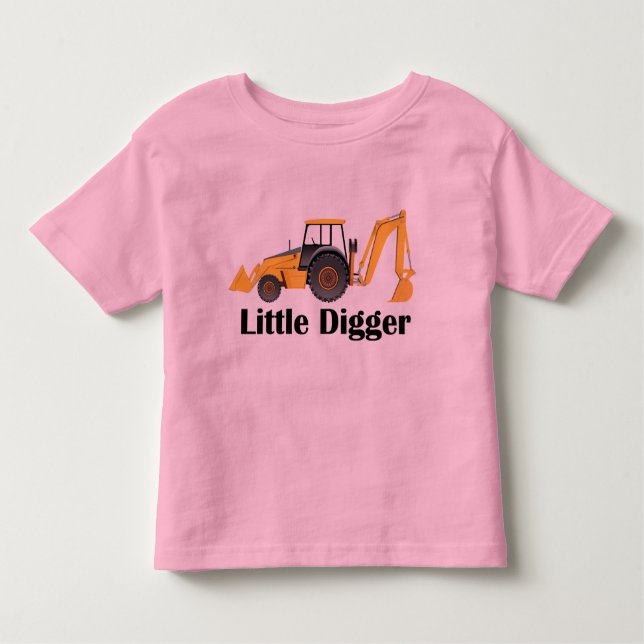 Little Digger - Toddler Fine Jersey T-Shirt Toddler T-Shirt (Front)
