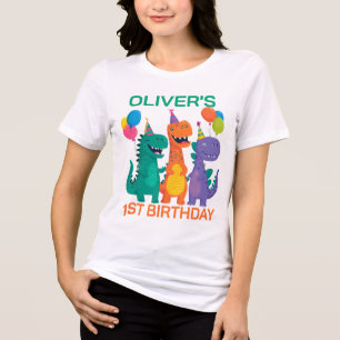 Little Dino 1st Birthday Women's T-Shirts