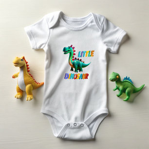 Little Dinosaur Baby Bodysuit