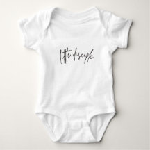 Little Disciple Minimalist Christian Baby Bodysuit