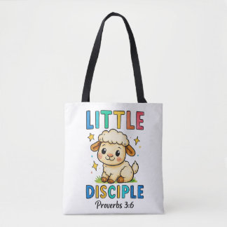 Little Disciple Proverbs 3:6 Tote Bag