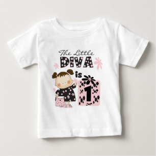 Little Diva 1st Birthday Tshirts and Gifts
