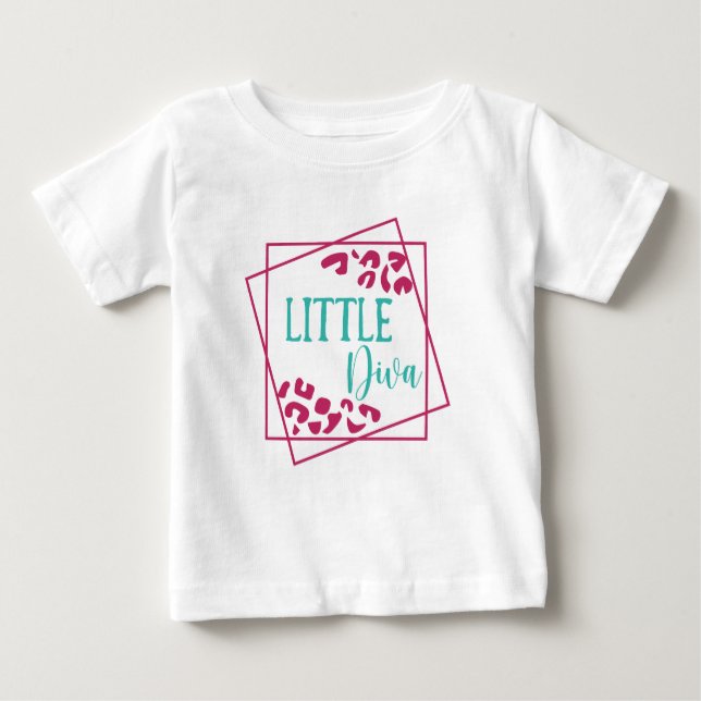 Little Diva Baby T-Shirt (Front)
