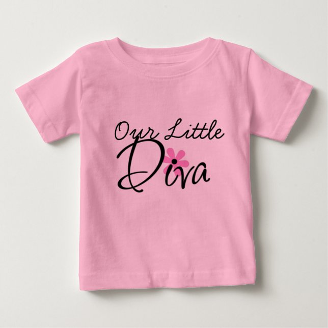 Little Diva BABY TShirt (Front)