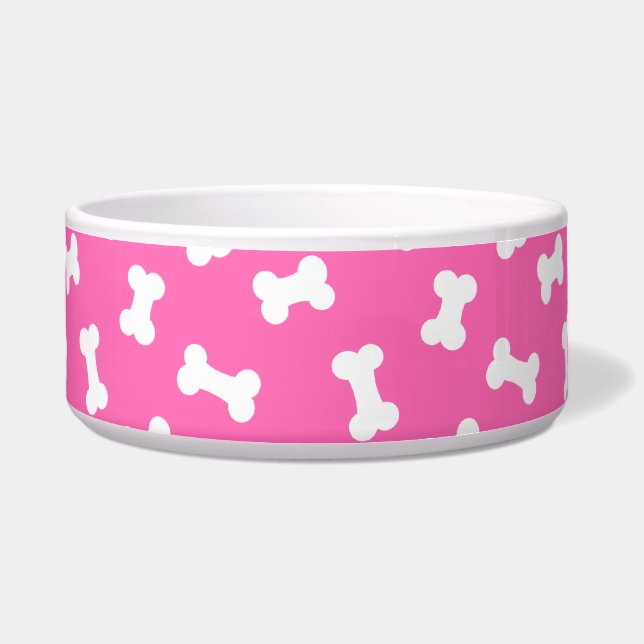 Little Dog Bones Hot Pink Pooch (Front)