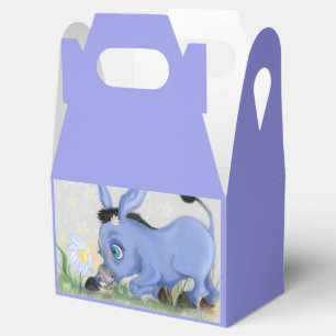 Little Donkey and Daisy - Add Your Picture / Text Favour Box