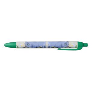 Little Donkey and Daisy - Cute Black Ink Pen