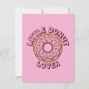 Little Doughnut Lover Kids Postcard