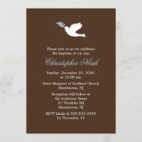 Little Dove Boy Christening and Baptism