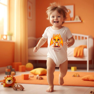 Little dragon baby bodysuit