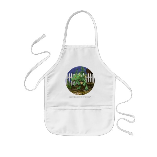 Little Dragon Kids Apron (Front)