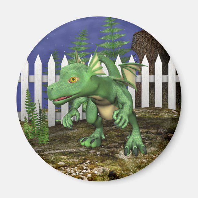 Little Dragon Magnet (Front)