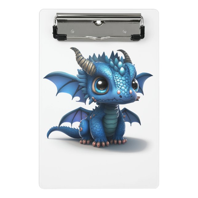 Little Dragon Mini Clipboard (Front)