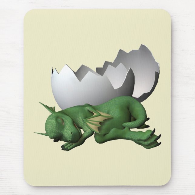 Little Dragon Mouse Pad (Front)