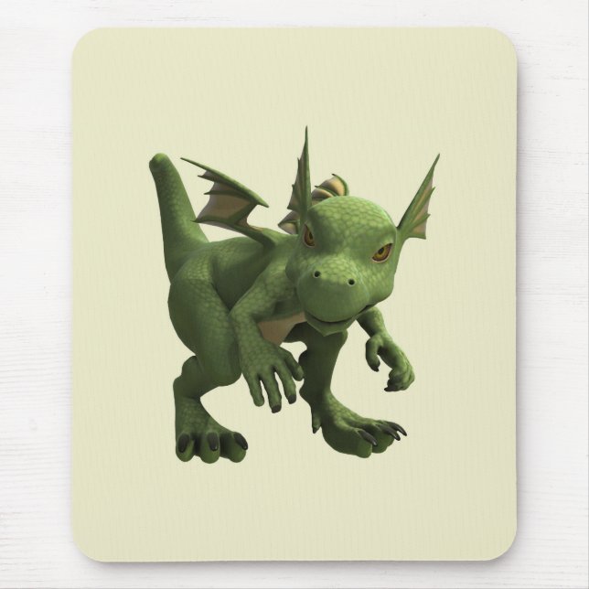 Little Dragon Mouse Pad (Front)