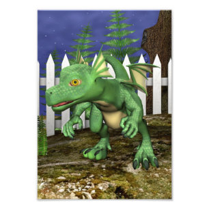 Little Dragon Photo Print