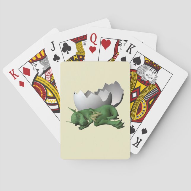 Little Dragon Playing Cards (Back)