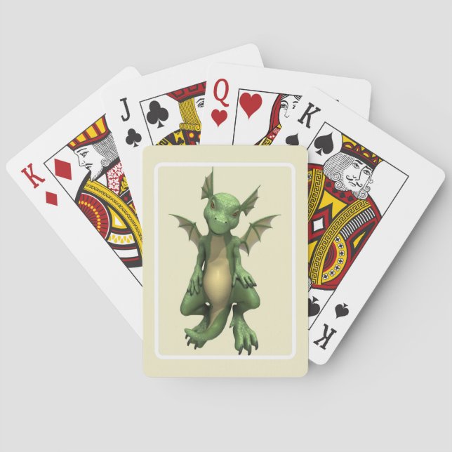 Little Dragon Playing Cards (Back)