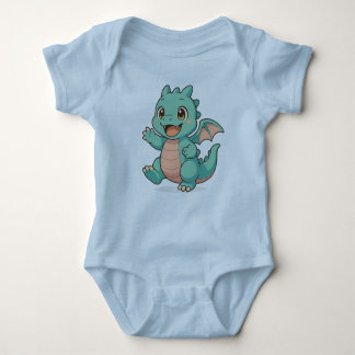 Little Dragon's Charm Baby Bodysuit