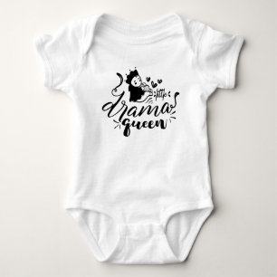 Little Drama Queen Baby Bodysuit