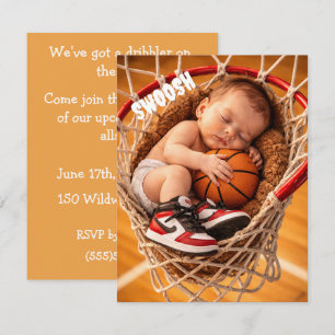 Little Dribbler Baby Shower Digital Download Invitation
