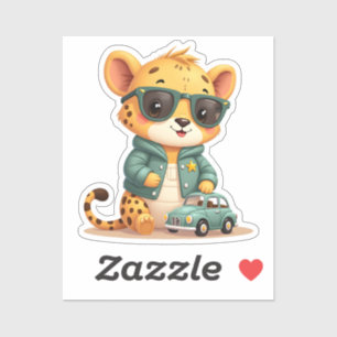 Little Driver Cheetah Cute & Fast Safari Pal