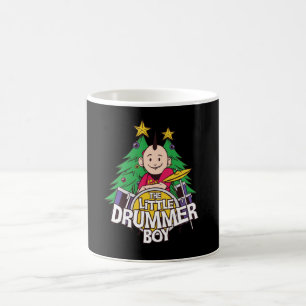 Little drummer boy coffee mug