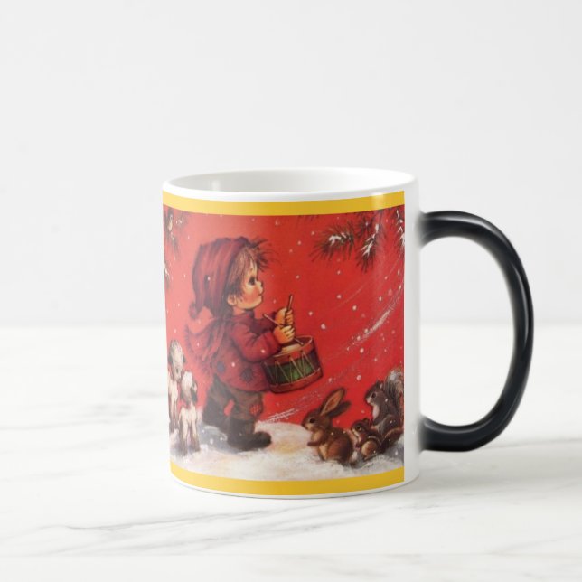 Little drummer boy magic mug (Right)