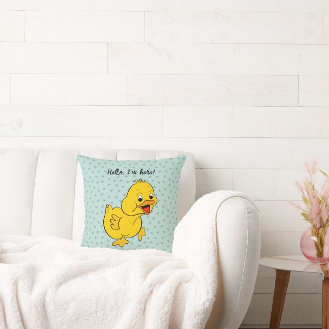 "Little Duck" Baby Pillow (Couch)