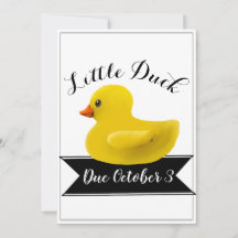 Little Duck Baby Shower Invitation