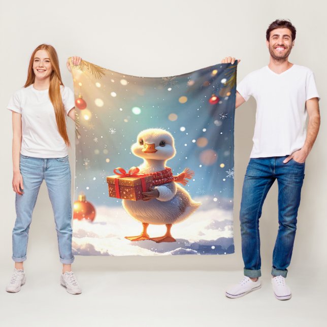 Little Duck Fleece Blanket (In Situ)