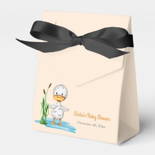 Little Duck gender neutral baby shower party Favour Box