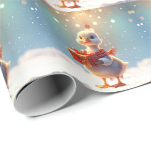 Little Duck Holiday Wrapping Paper