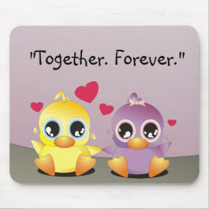 Little Duckies - Together Forever. Mouse Pad