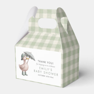 Little Duckling Baby Shower Guest Thank You Favour Box