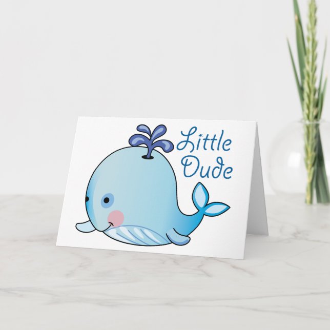 Little Dude Card (Front)