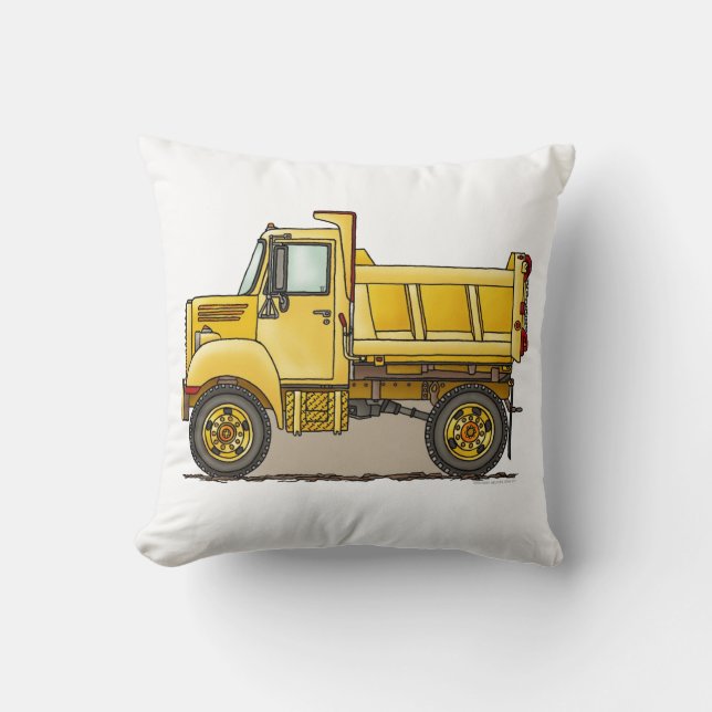 Little Dump Truck Cushion (Front)