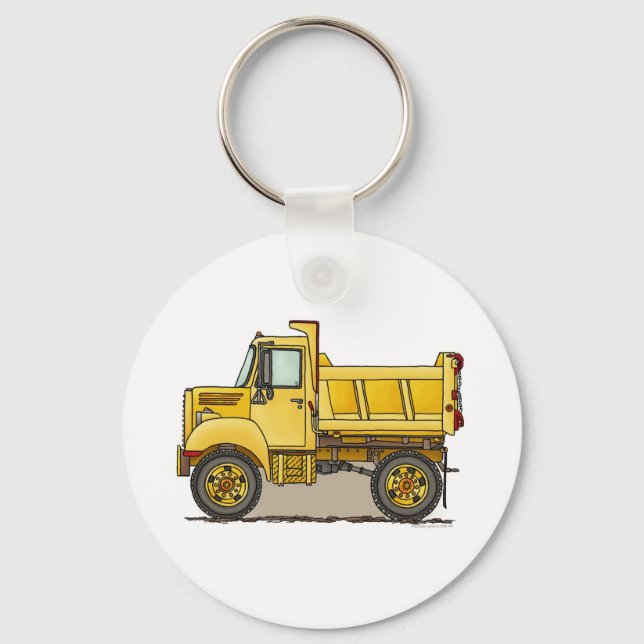 Little Dump Truck Key Chain (Front)