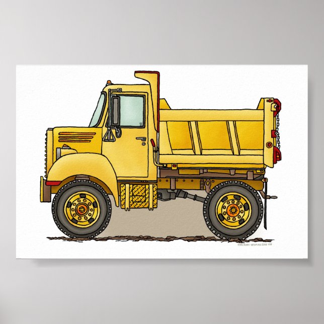 Little Dump Truck Poster (Front)