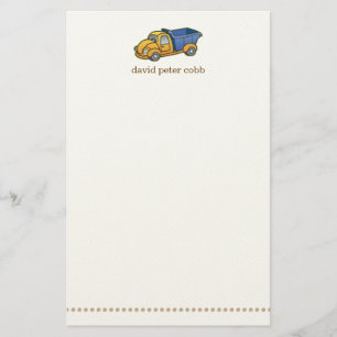 Little Dump Truck Stationery