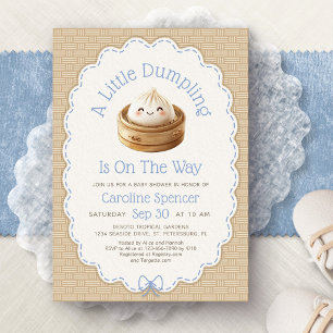 Little Dumpling Baby Shower Invitation