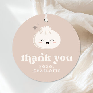 Little Dumpling Bao Dim Sum Favour Tags