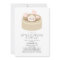 Little Dumpling Blue Baby Shower Invitation