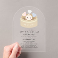 Little Dumpling Chinese Steamer Gender Reveal
