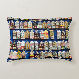 Little Dutch souvenirs and gifts - shoes windmills Decorative Cushion