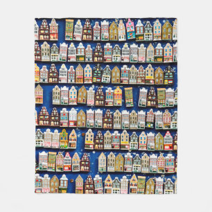 Little Dutch souvenirs and gifts - shoes windmills Fleece Blanket