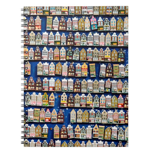 Little Dutch souvenirs and gifts - shoes windmills Notebook (Front)