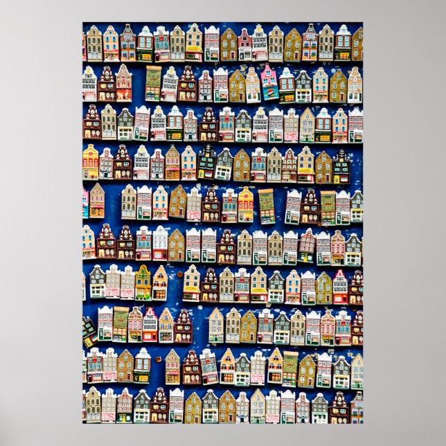 Little Dutch souvenirs and gifts - shoes windmills Poster (Front)